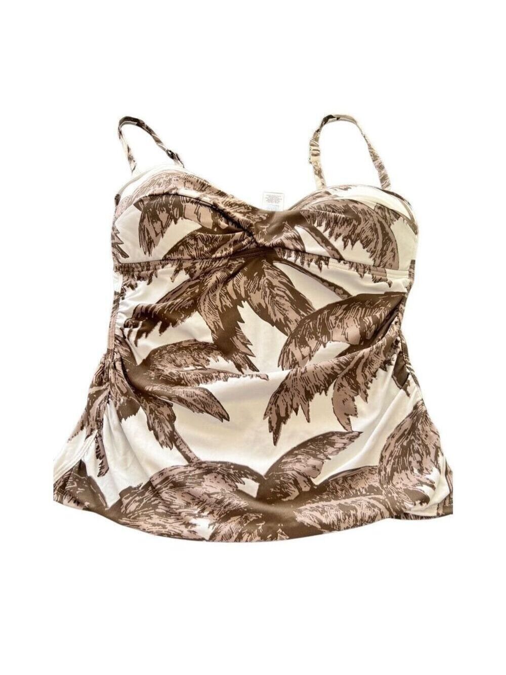 Tommy Bahama Top Cami Thankini swimsuit size  S